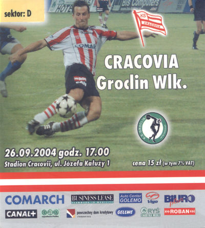 2004-09-26 Cracovia - Groclin bilet awers.jpg