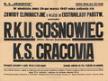 Afisz 1947 Cracovia sosnowiec.png
