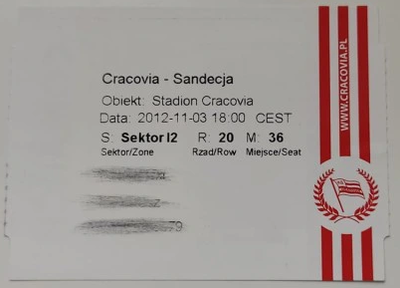 03-11-2012 Cracovia Sandecja bilet.png