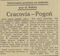 1983-08-10 Cracovia - Pogoń Szczecin 1-2 Zapowiedź Gazeta Krakowska.jpg