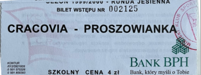 Bilety 1999 00 Cracovia Proszowianka.png