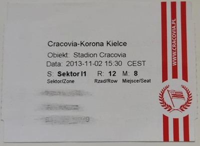 02-11-2013 Cracovia Korona bilet.png