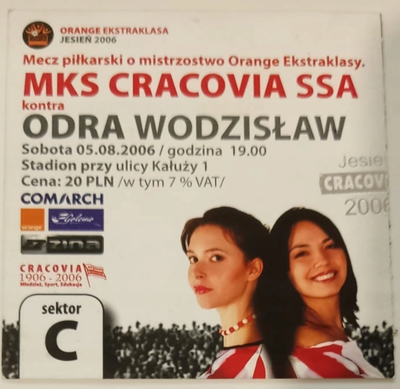 05-08-2006 Cracovia Odra bilet.png