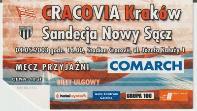 Bilet 2003-05-04 Cracovia - Sandecja Nowy Sącz 1.jpg
