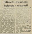 1982-09-19 Cracovia - Legia Warszawa 1-0 Zapowiedź Gazeta Krakowska.jpg