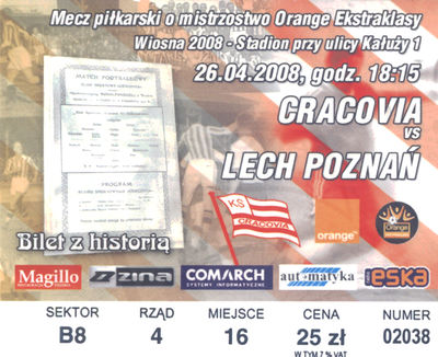 2008-04-26 Cracovia - Lech Poznań bilet awers.jpg