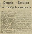 1970-10-18 Cracovia - Garbarnia Kraków 1-1 Gazeta Krakowska zapowiedź meczu.jpg