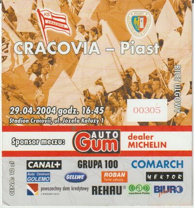 Bilet 2004-04-29 Cracovia - Piast Gliwice 1.jpg