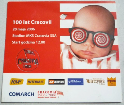 20-05-2006 bilet Cracovia Górnik jubileusz.png