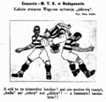 Przegląd Sportowy 1921-10-15 22 MTK-Cracovia karykatura.png