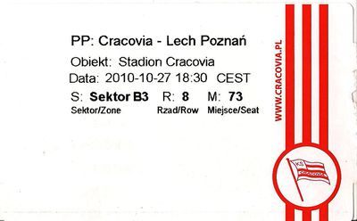 2010-10-27 Cracovia - Lech Poznań bilet awers.jpg