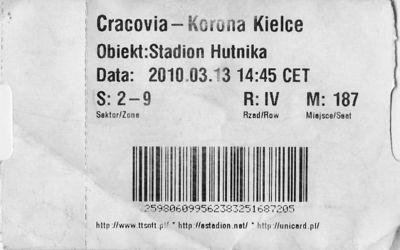 2010-03-13 Cracovia - Korona Kielce bilet awers.jpg