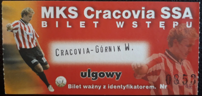 Bilet Cracovia Górnik Wieliczka 2000.png