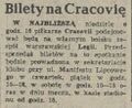 1982-09-19 Cracovia - Legia Warszawa 1-0 Bilety Echo Krakowa.jpg