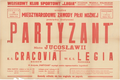 Afisz 1947 Cracovia Legja partyzant.png
