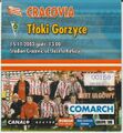 Bilet 2003-11-15 Cracovia - Tłoki Gorzyce 1.jpg